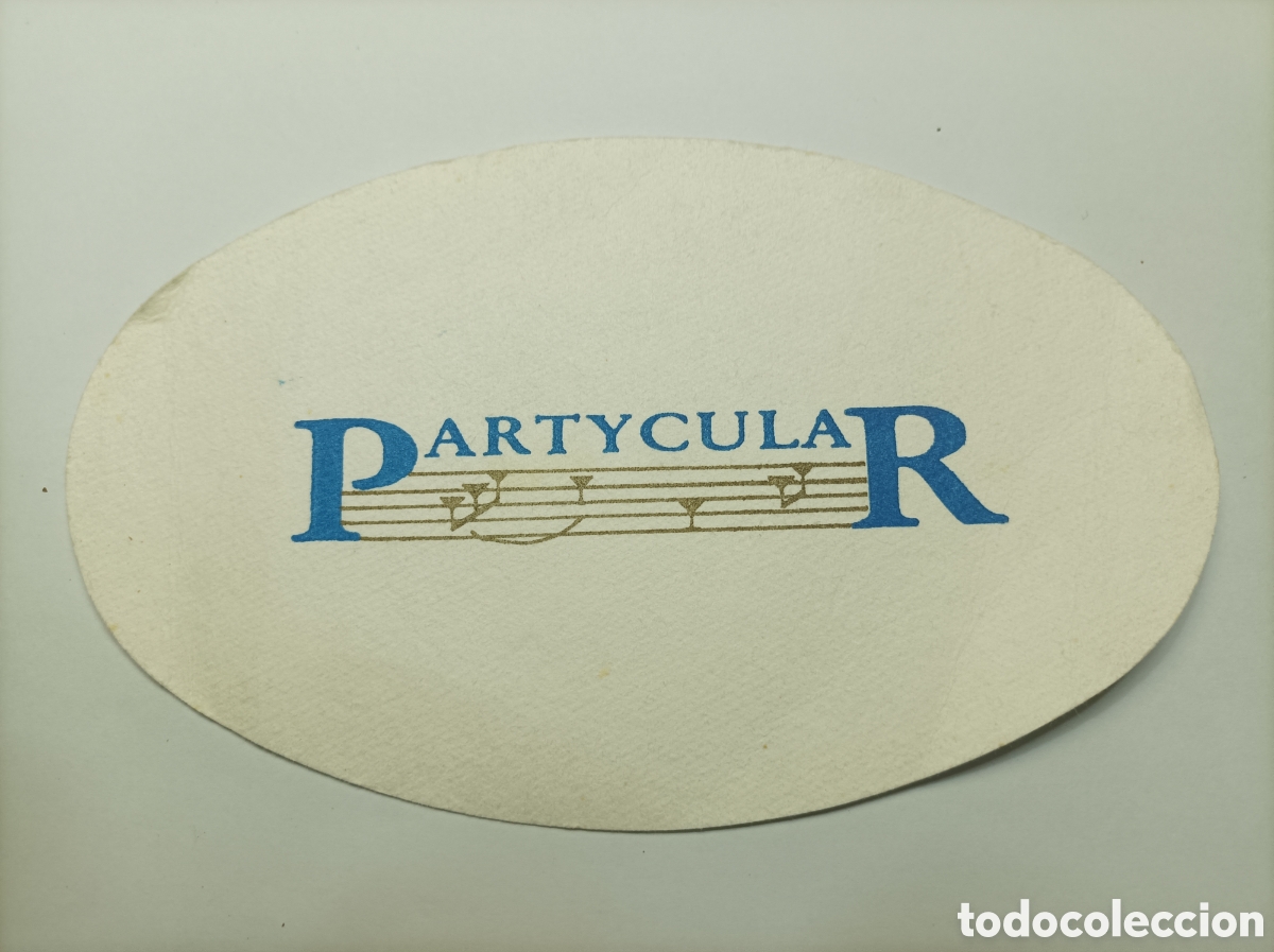 Vintage: PARTYCULAR. POSAVASOS GRAN FORMATO. - Foto 1
