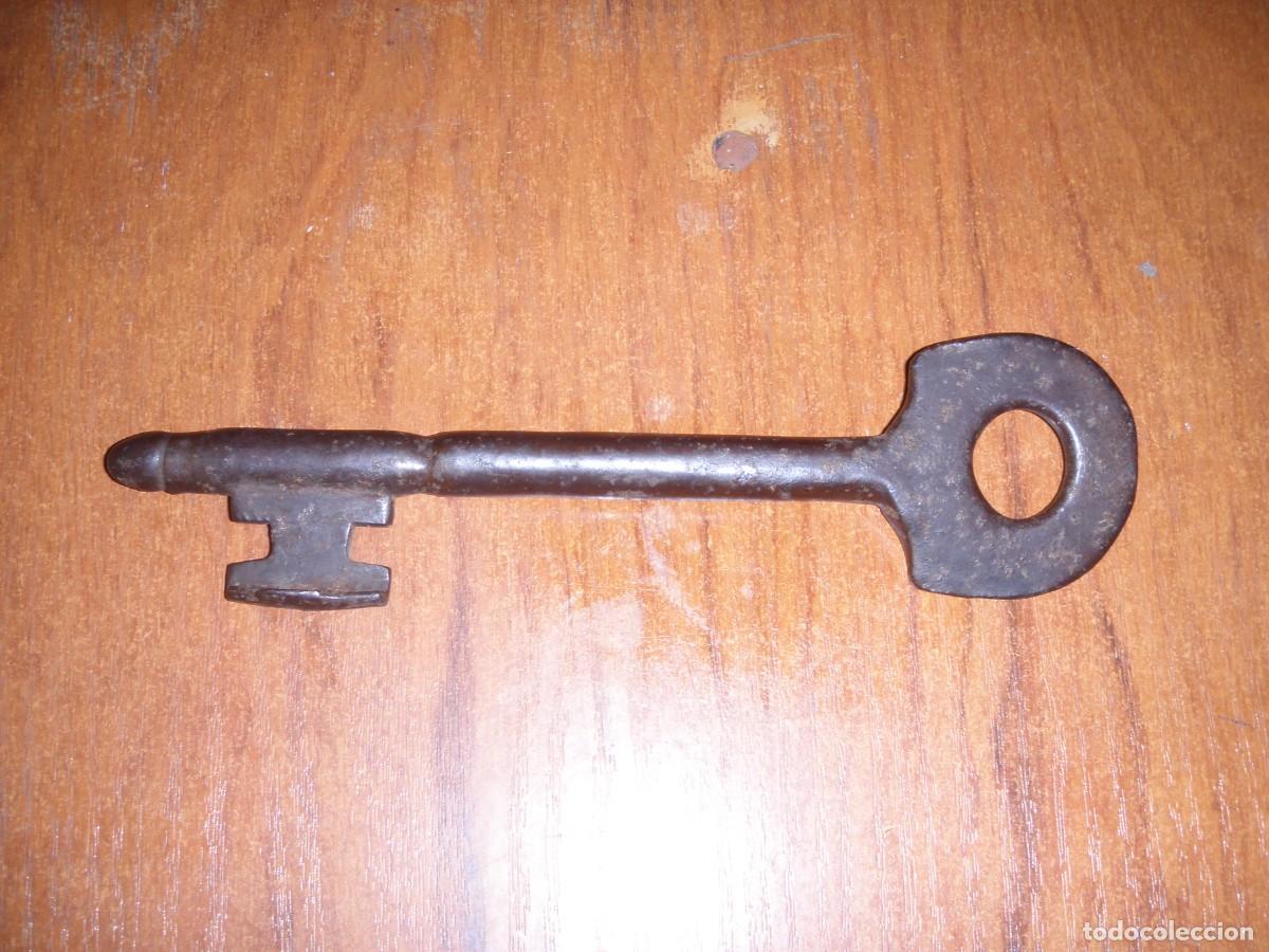 Vintage: GRAN LLAVE ANTIGUA 22 CM ORIGINAL - Foto 1
