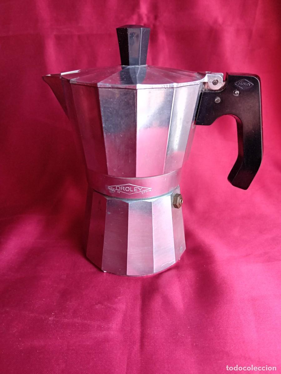Vintage: Cafetera Droley de aluminio y mango de baquelita - Foto 1