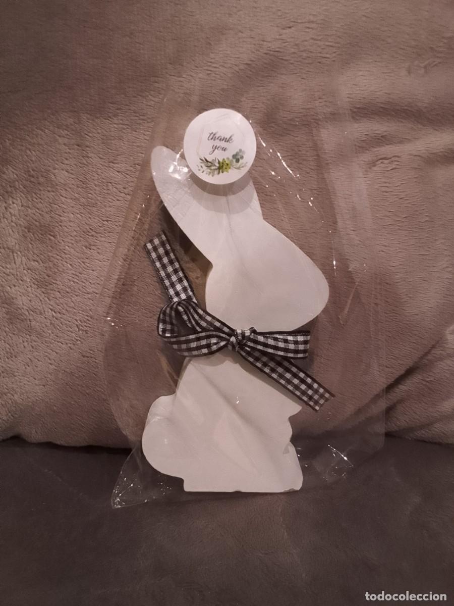 Vintage: Figura de conejo en madera - Foto 2