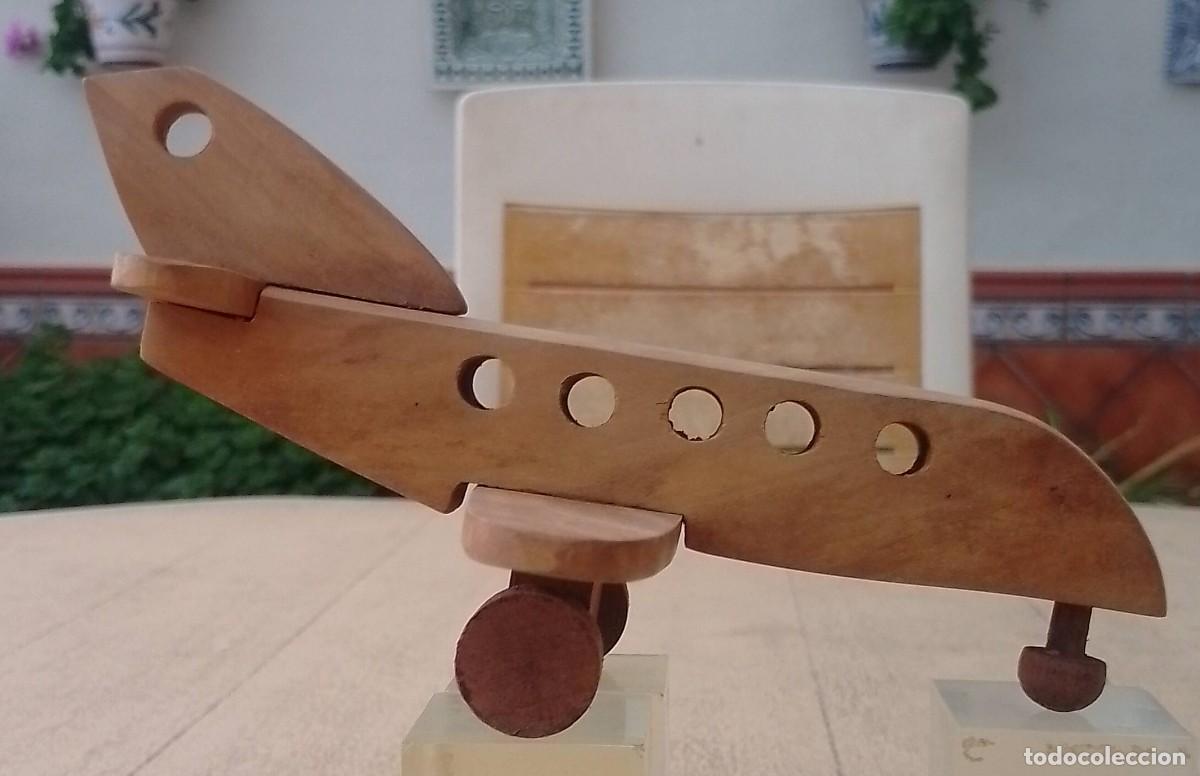 Vintage: Antigua Avi&oacute;n de Madera - Foto 3