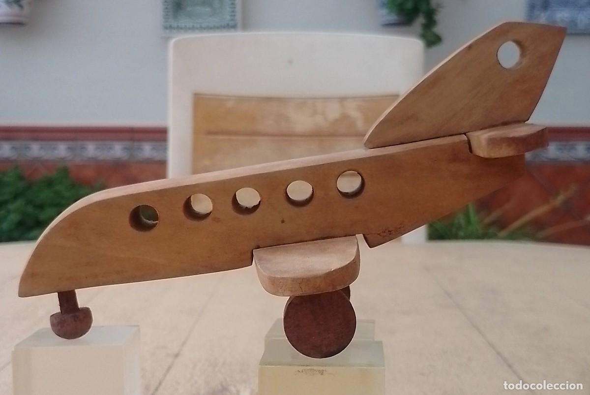 Vintage: Antigua Avi&oacute;n de Madera - Foto 5