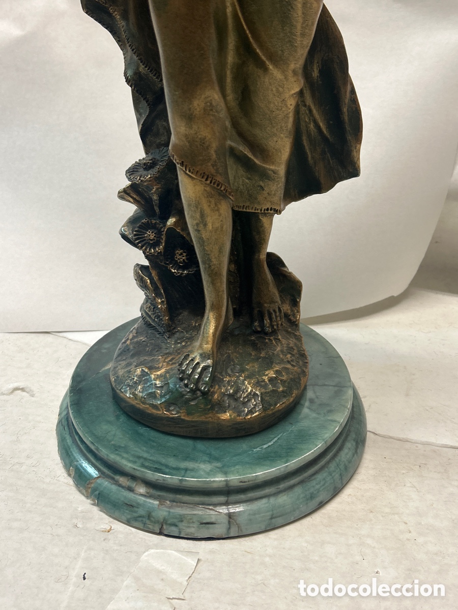 Vintage: Figura alegor&iacute;a a la primavera - Foto 4