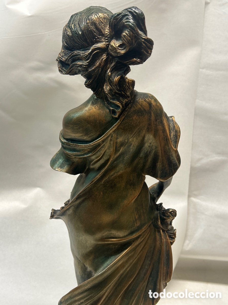Vintage: Figura alegor&iacute;a a la primavera - Foto 6