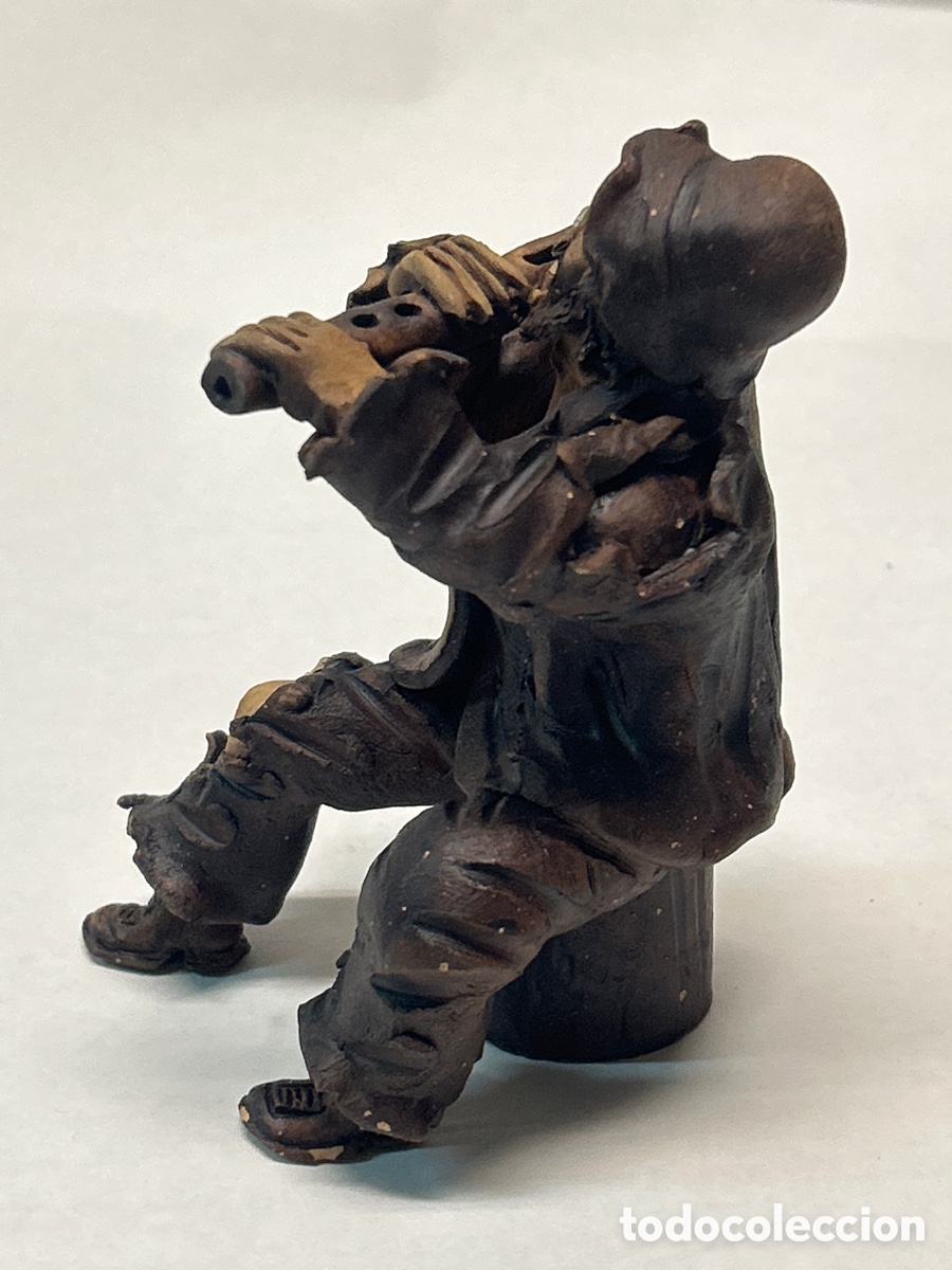 Vintage: Figura mendigo, flautista - Foto 4