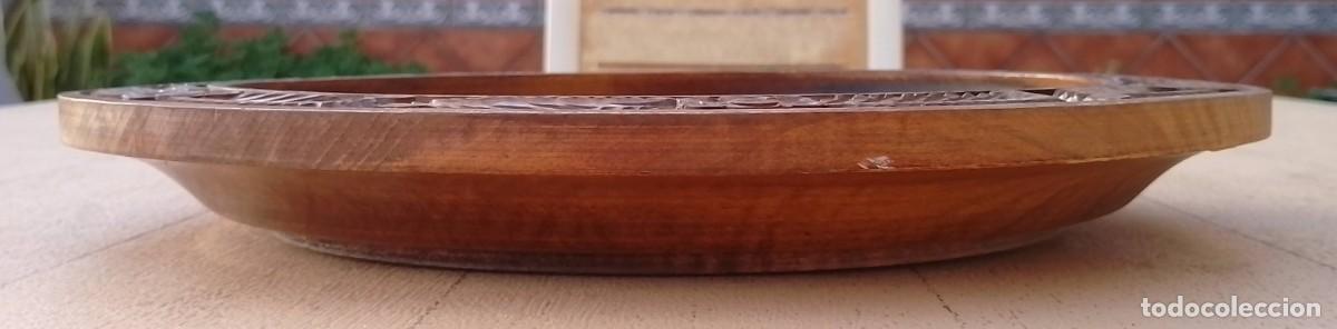 Vintage: Plato Tallado en Madera - Foto 13