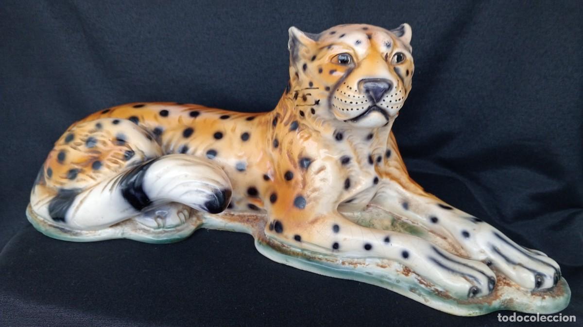 Vintage: FIGURA DE TIGRE VINTAGE A&Ntilde;OS 60 PARA RESTAURAR