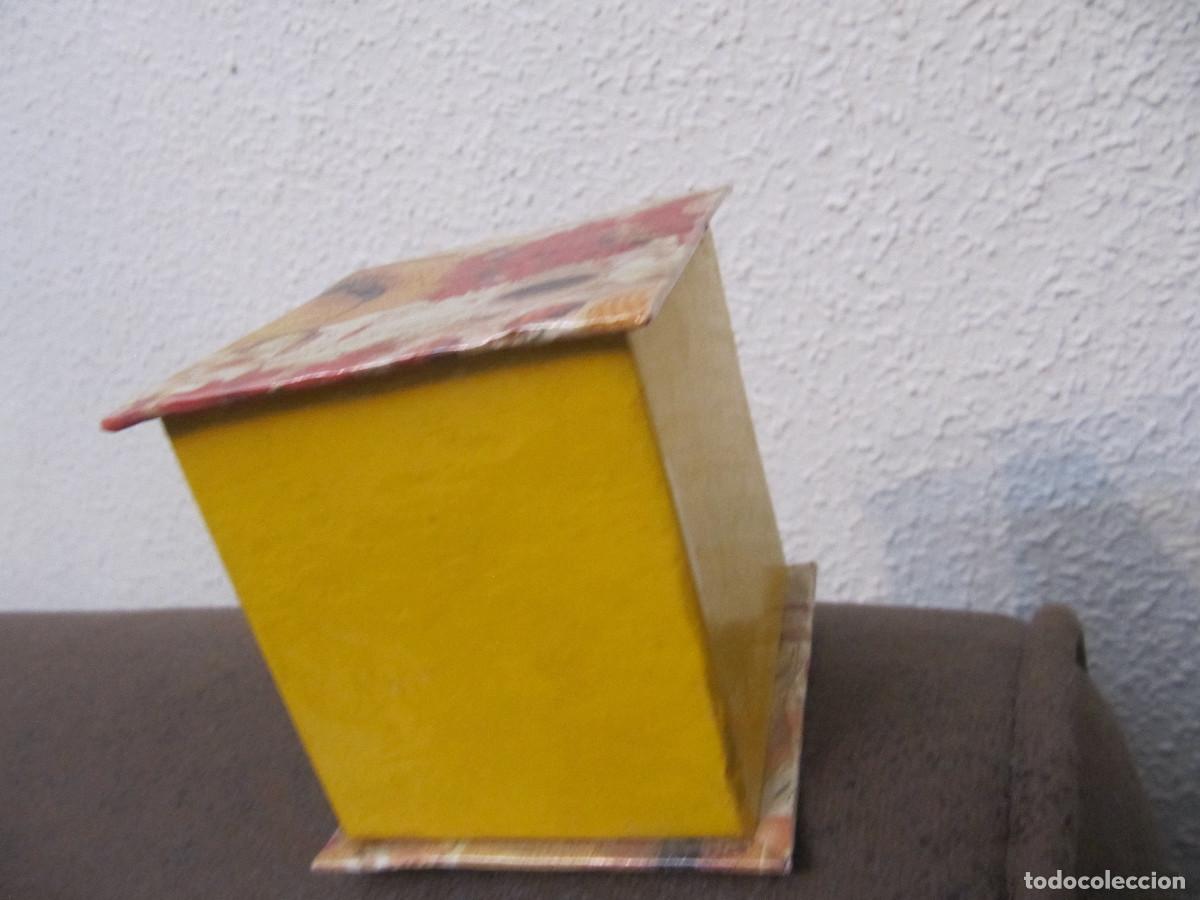Vintage: JOYERO MADERA CARTON FORRADO - Foto 4