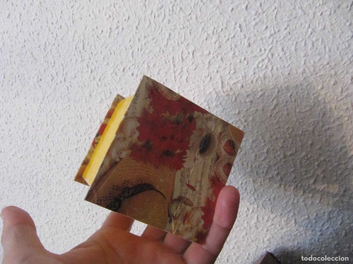 Vintage: JOYERO MADERA CARTON FORRADO - Foto 5