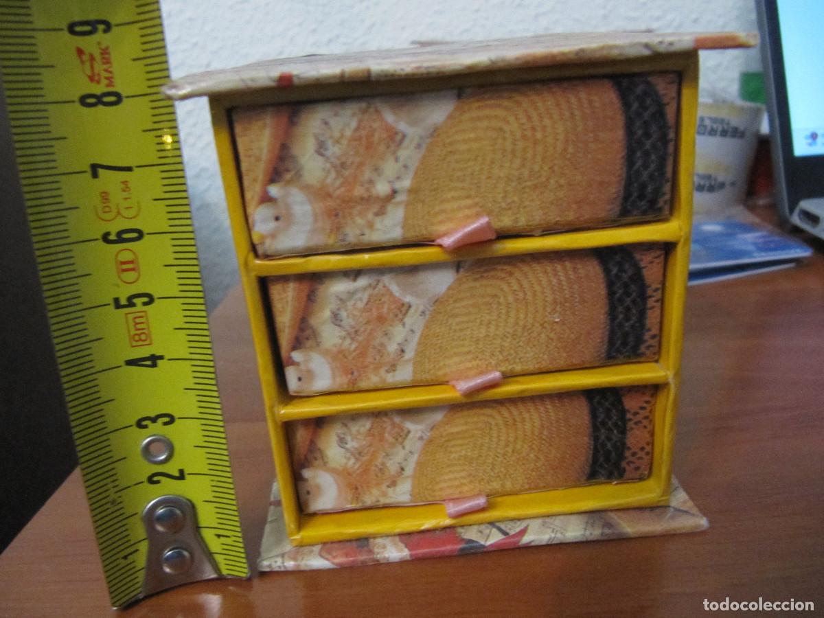 Vintage: JOYERO MADERA CARTON FORRADO - Foto 10