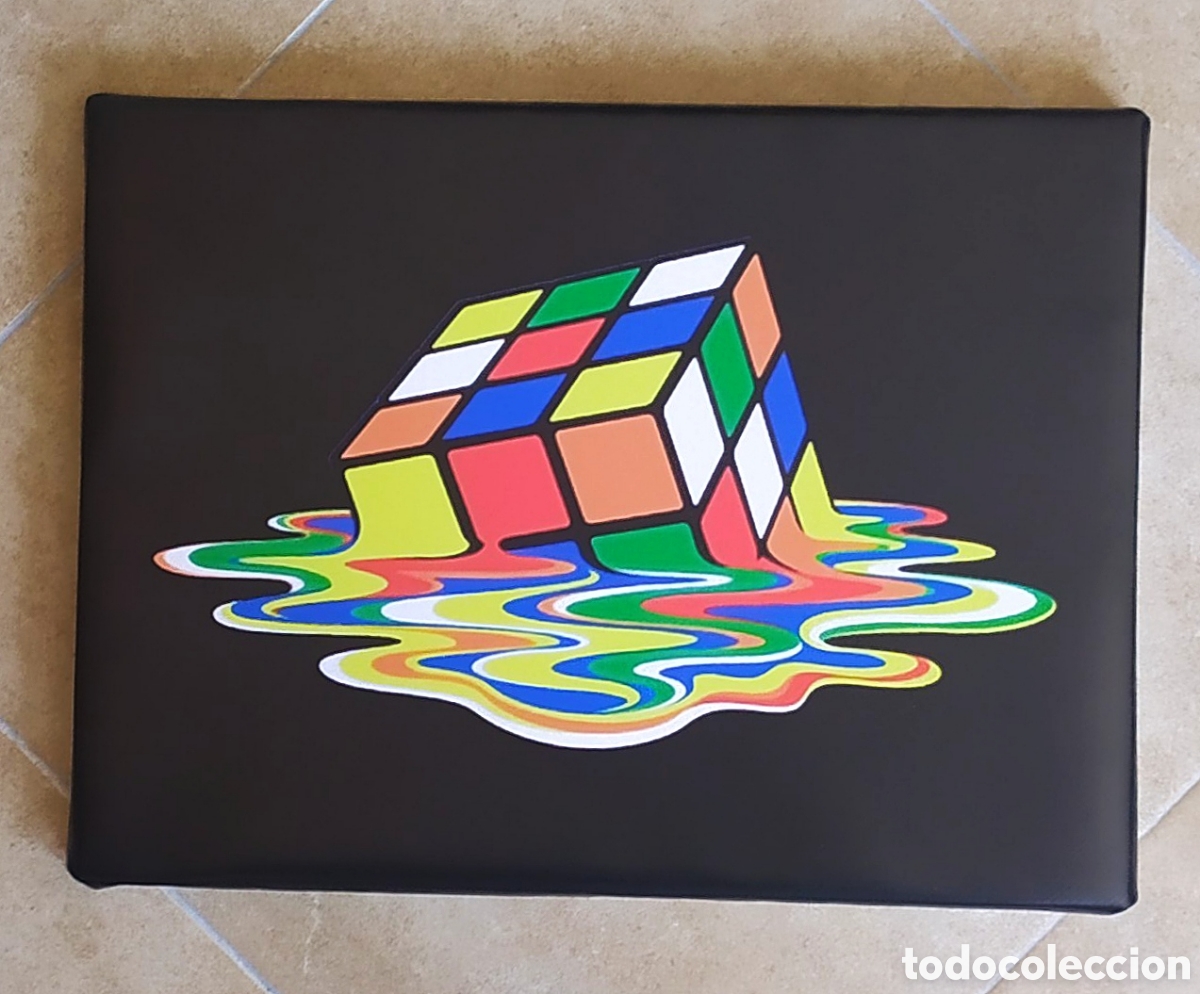 Vintage: Cuadro DADO RUBIK desecho - Foto 1