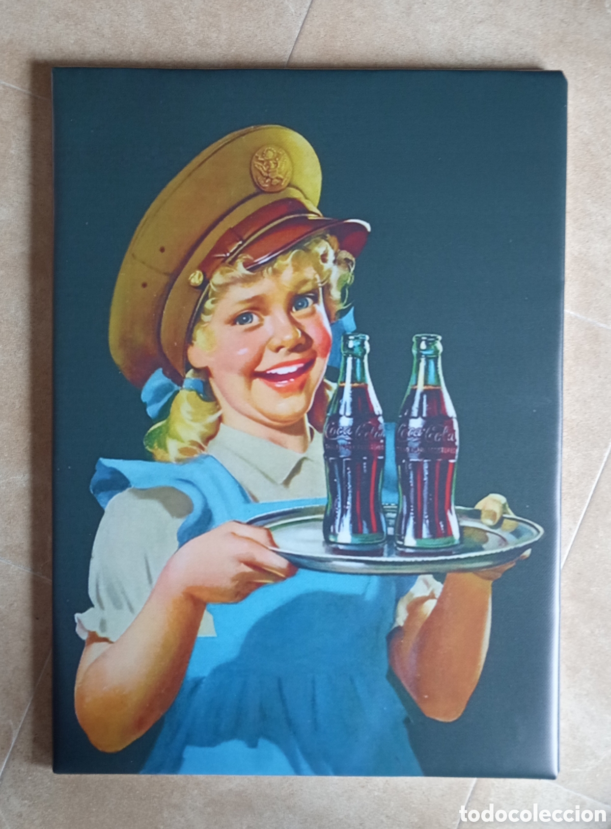 Vintage: Cuadro cartel COCA COLA - Foto 1