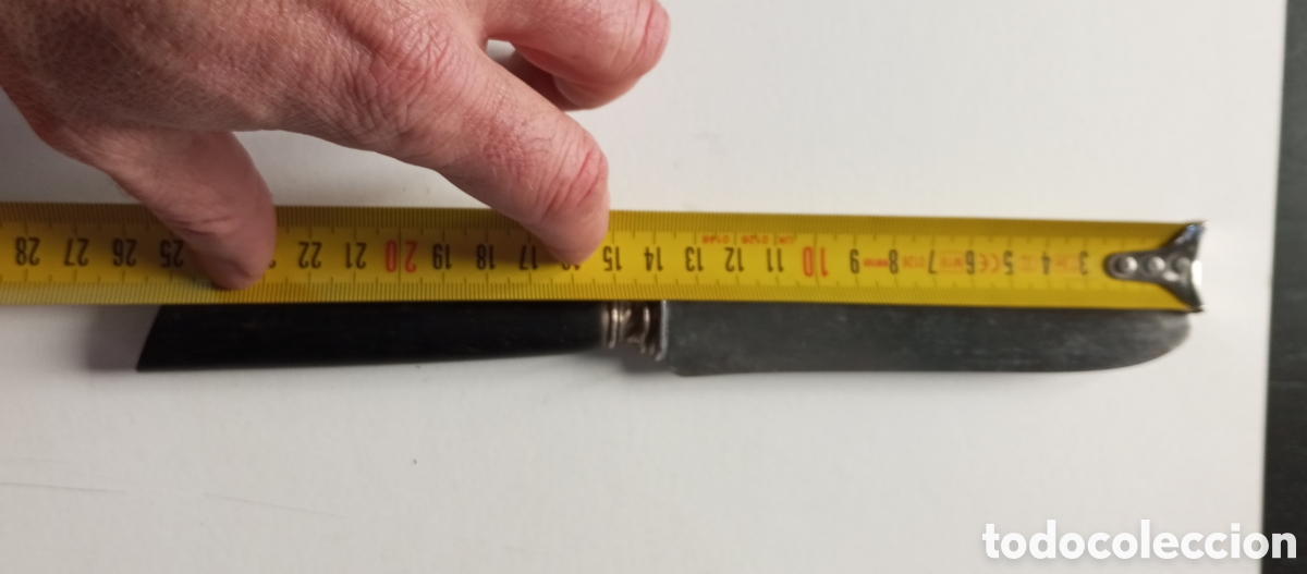 Vintage: 12 cuchillos Limonge Gustave Robins - Foto 4