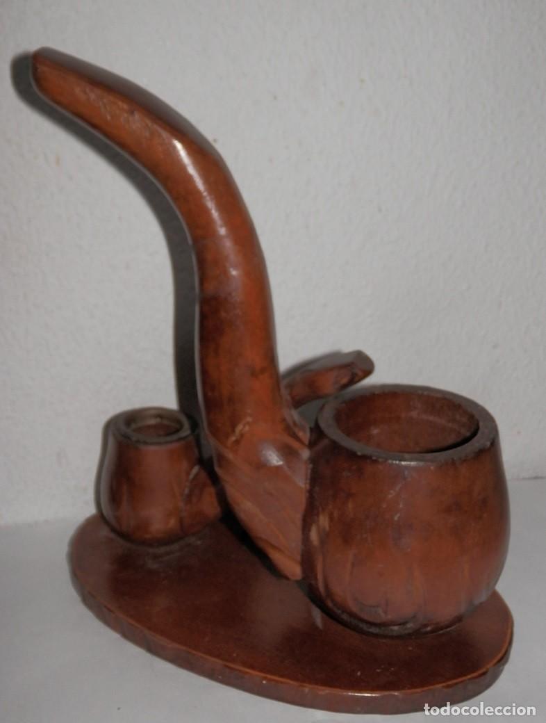 Vintage: PIPAS DECORATIVAS EN MADERA - Foto 4