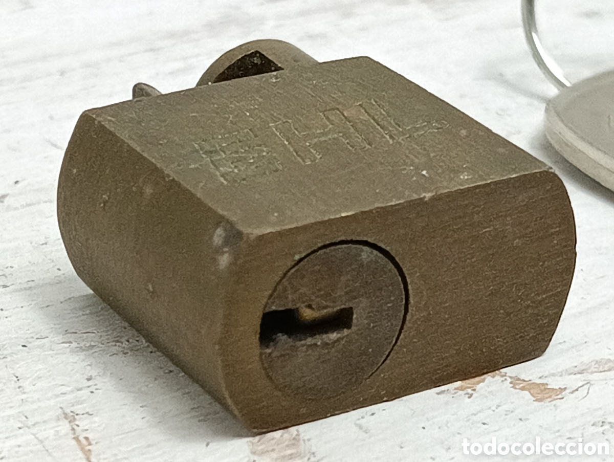 Vintage: CANDADO PARA TEL&Eacute;FONO EHL. - Foto 7