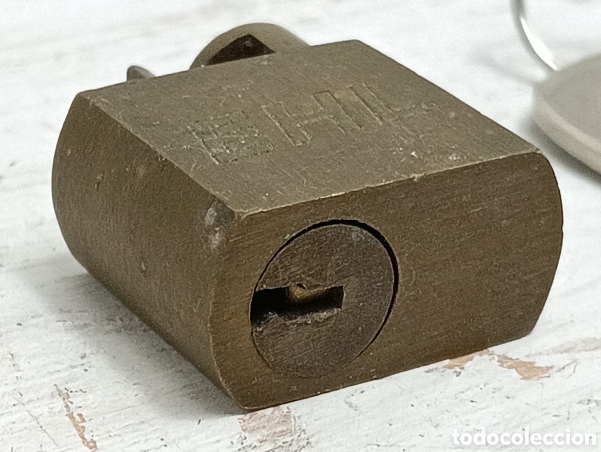 Vintage: CANDADO PARA TEL&Eacute;FONO EHL. - Foto 8