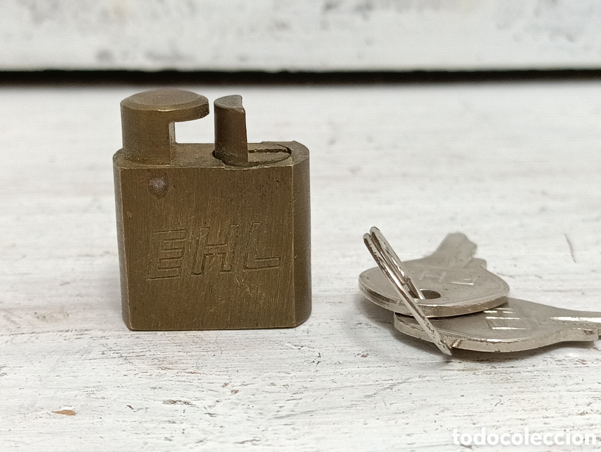 Vintage: CANDADO PARA TEL&Eacute;FONO EHL. - Foto 1
