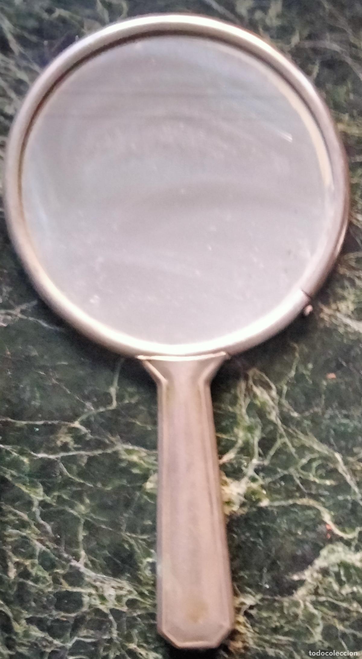 Vintage: Antiguo espejo de mano - Foto 1