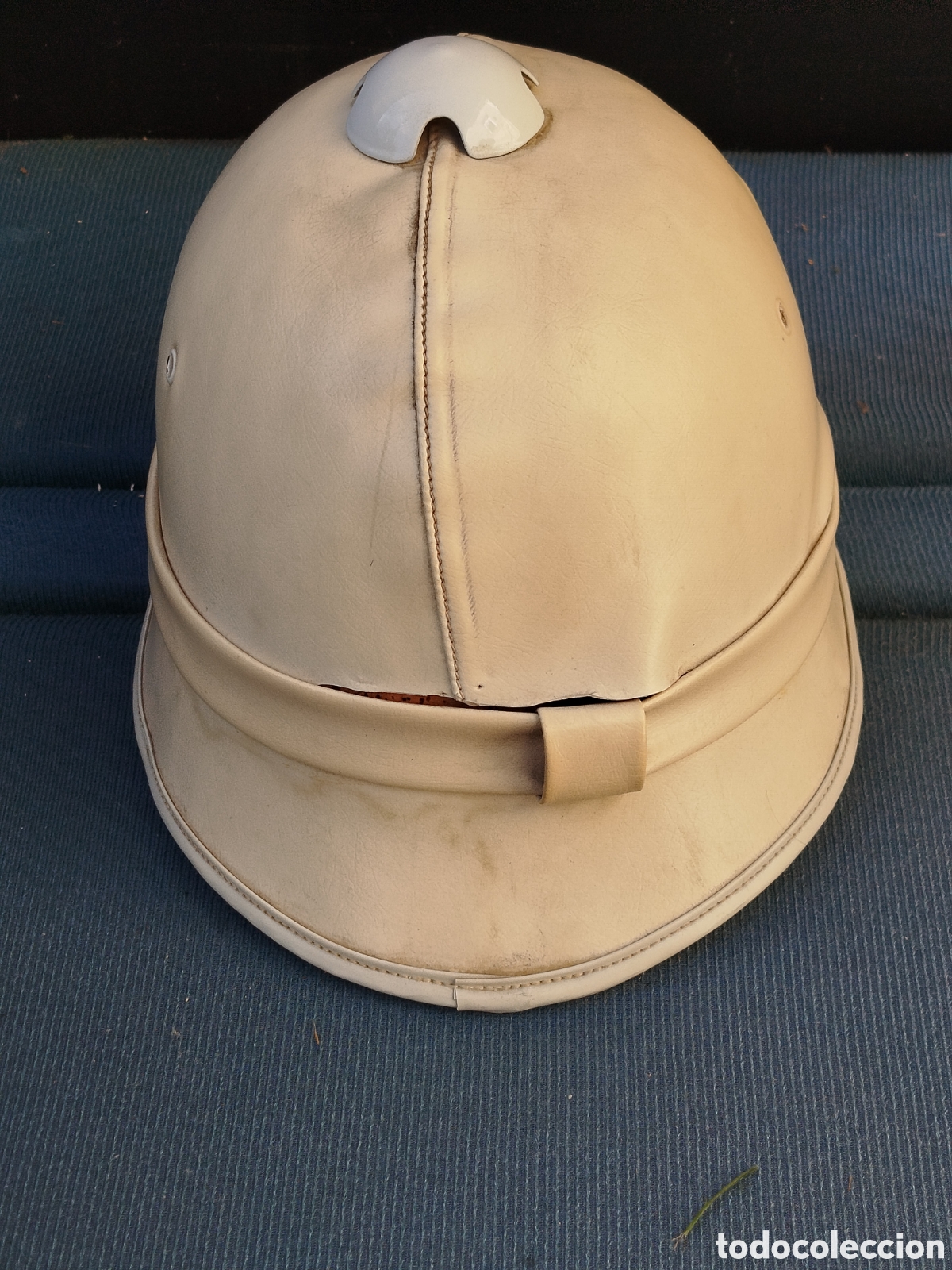 Vintage: Casco Saracof de polic&iacute;a - Foto 2