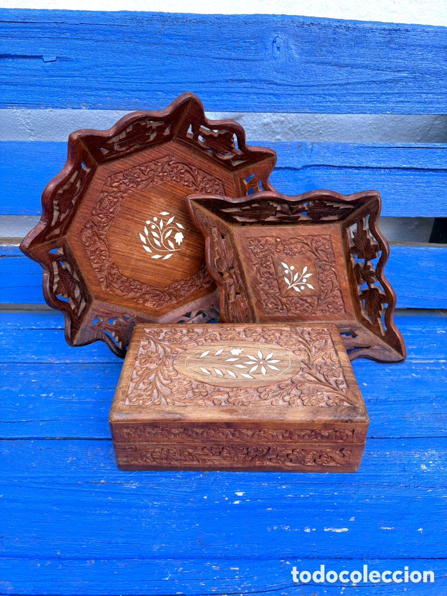 Vintage: MADERA ORIENTAL VINTAGE - Foto 2