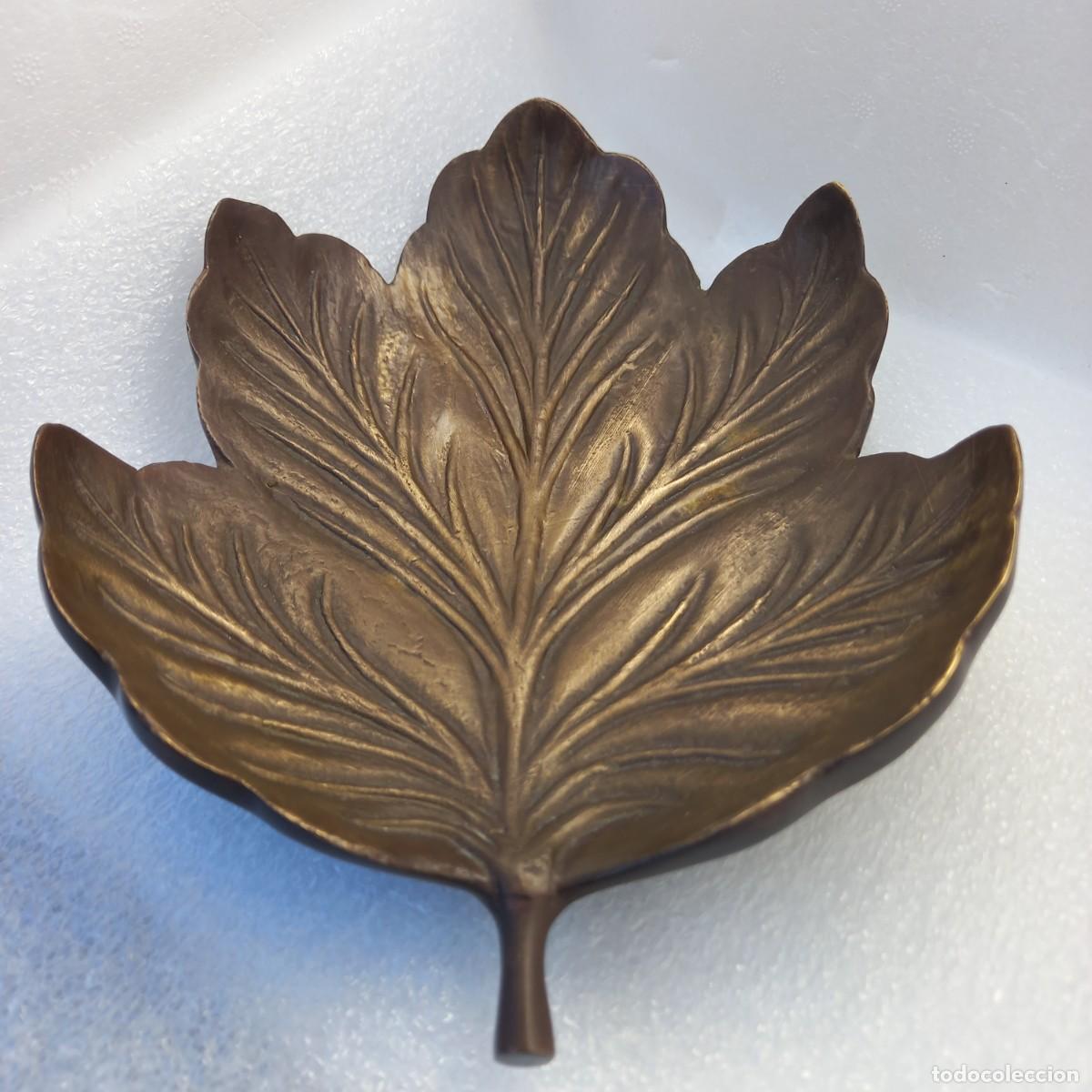 Vintage: CENTRO MESA VINTAGE BRONCE. - Foto 2