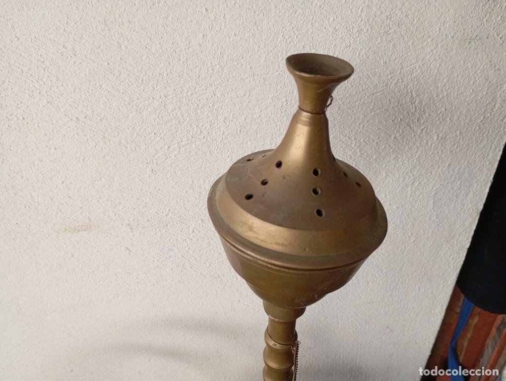 Vintage: cacimba de metal grande - Foto 3