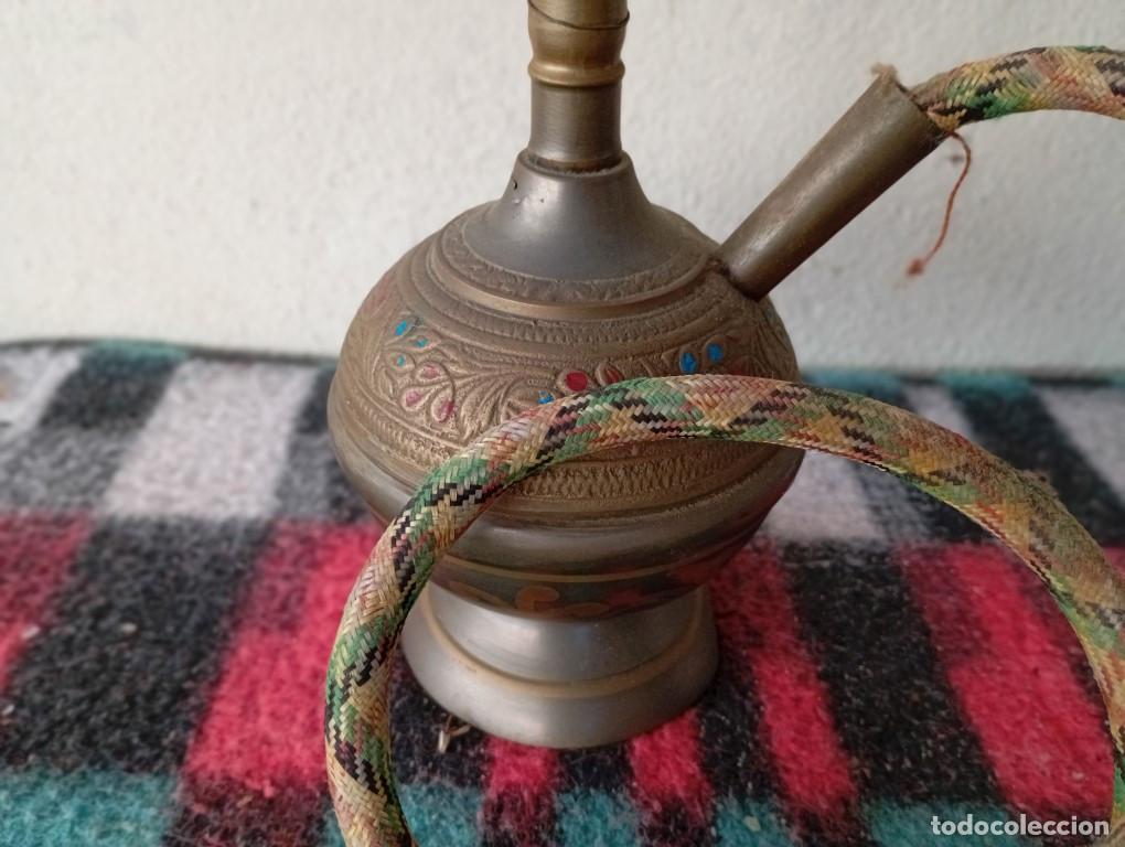Vintage: cachimba de metal repujado - Foto 2
