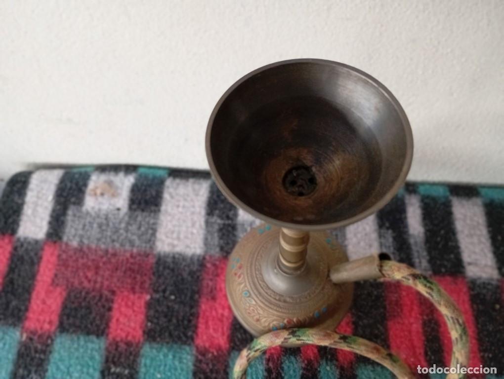 Vintage: cachimba de metal repujado - Foto 4