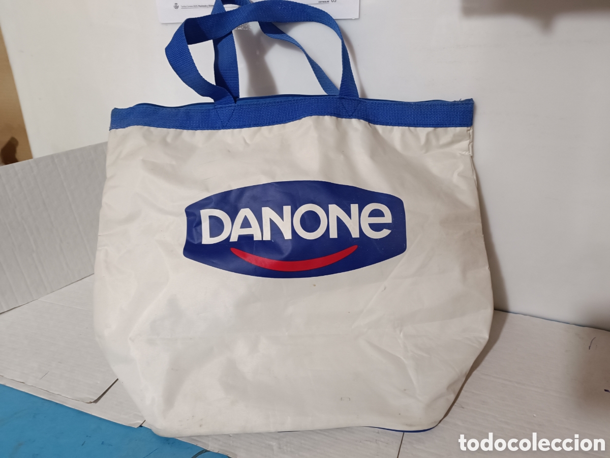 Vintage: Nevera vintage de Danone a&ntilde;os 80 - Foto 1