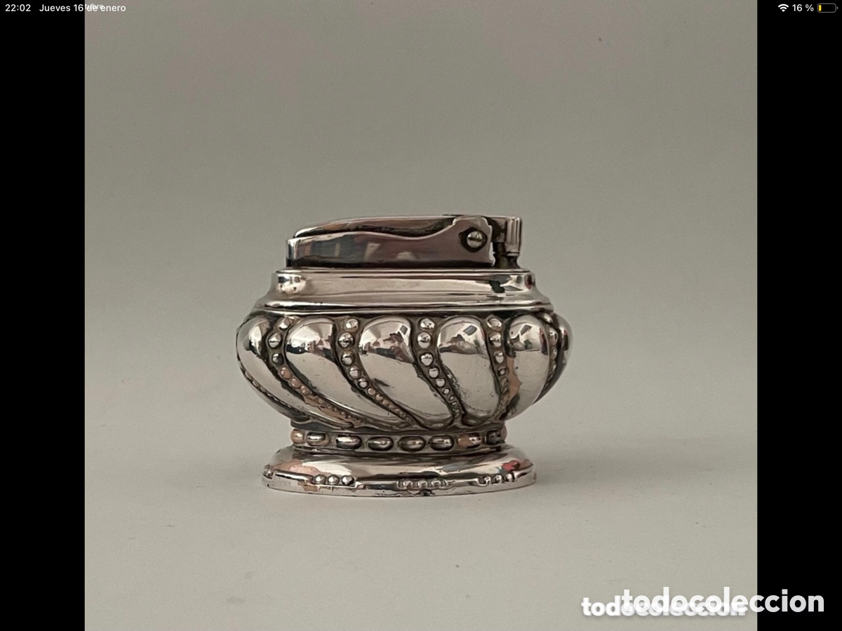 Vintage: Encendedor de mesa Ronson Crown - Foto 1