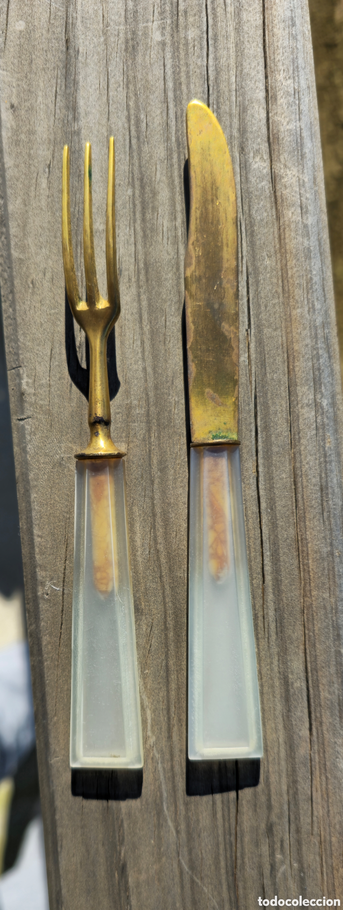 Vintage: Cuchillo y tenedor vintage - Foto 4