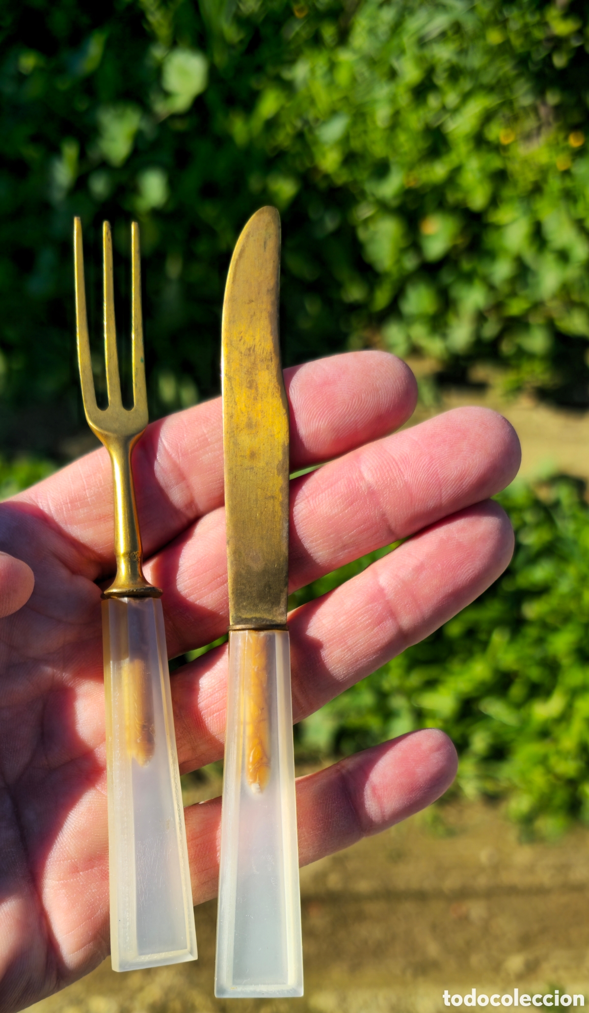 Vintage: Cuchillo y tenedor vintage - Foto 3