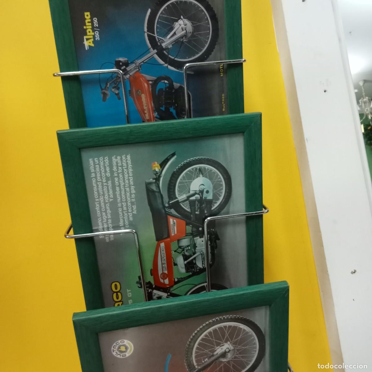 Vintage: BULTACO LAMINAS ENCUADRADAS - Foto 2