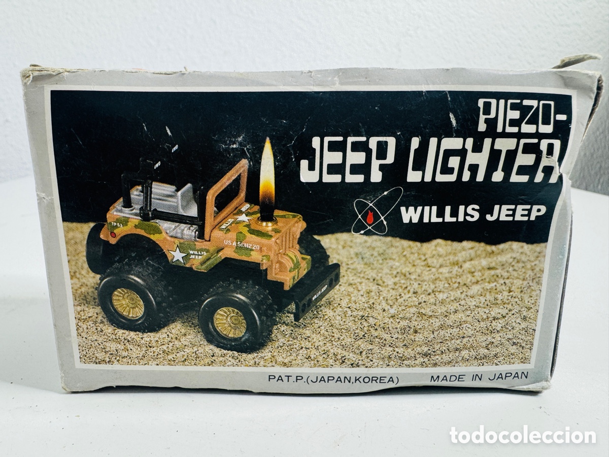 Vintage: Willis Jeep Lighter Japan - Foto 6