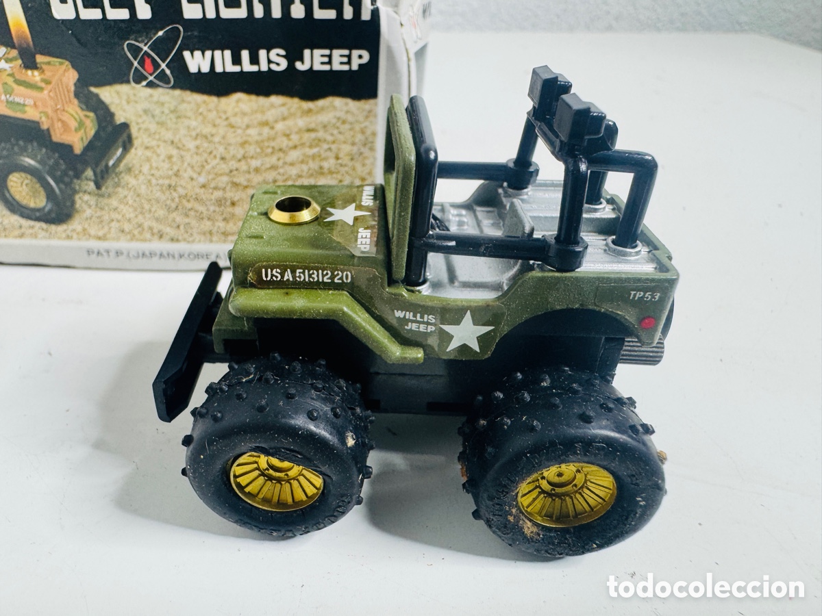 Vintage: Willis Jeep Lighter Japan - Foto 8
