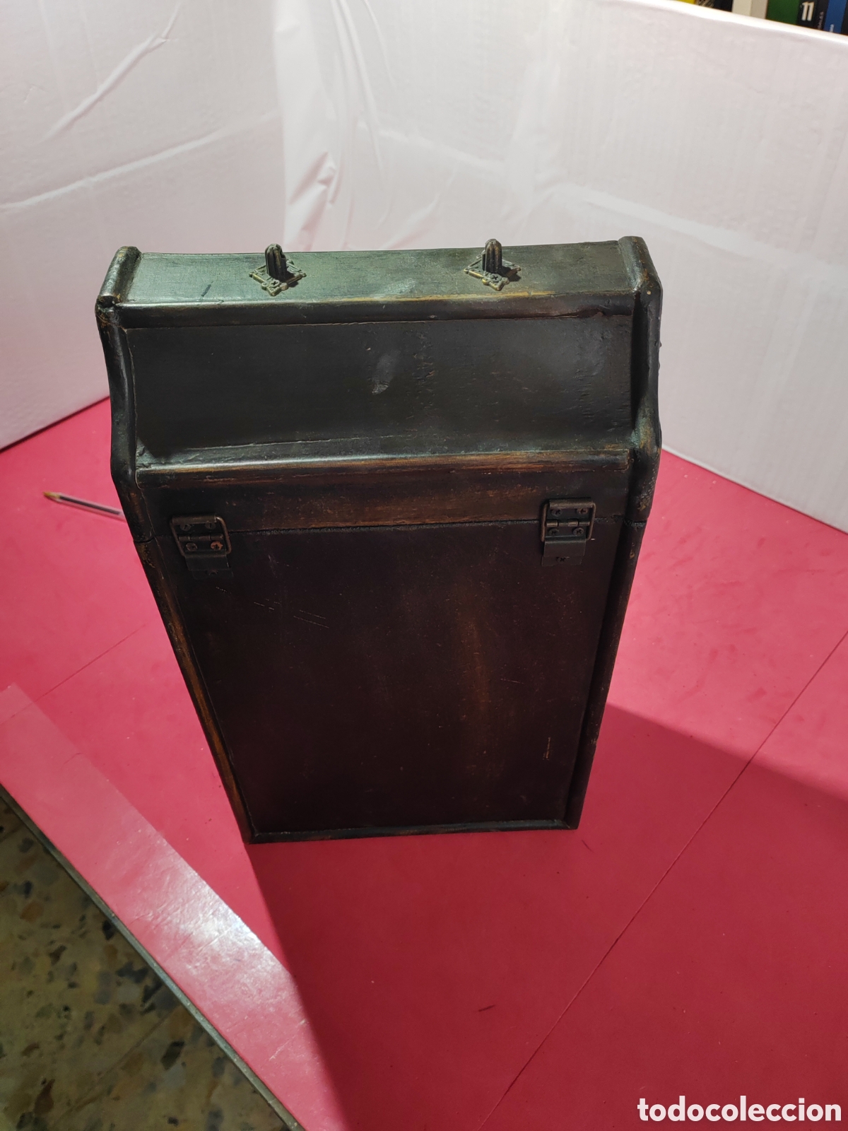 Vintage: Caja de madera para vinos - Foto 3