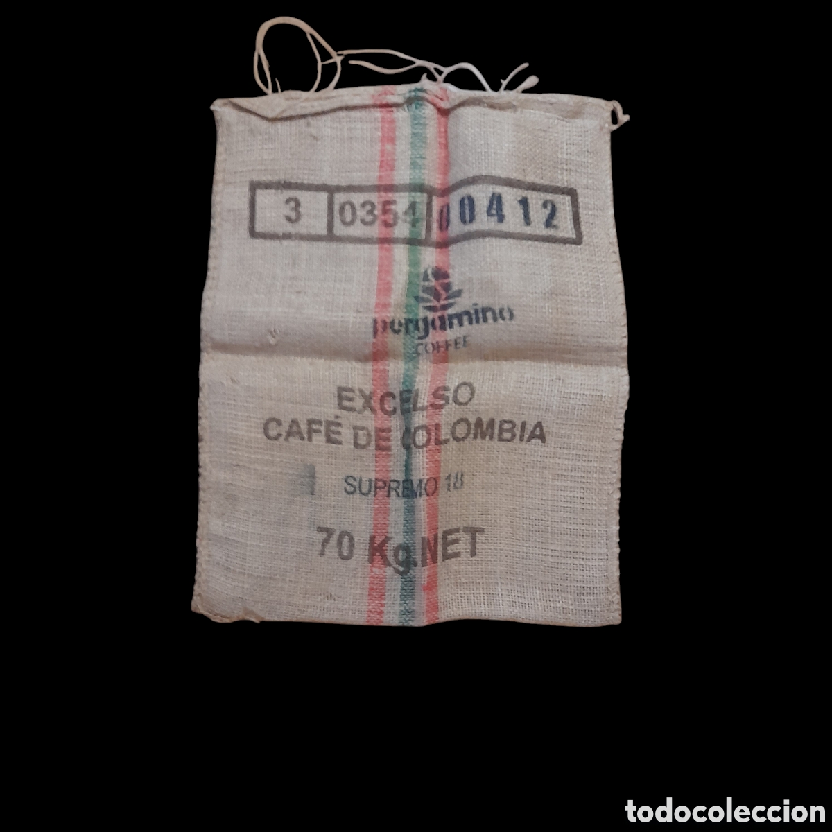 Vintage: Saco de cafe (arpillera). - Foto 2