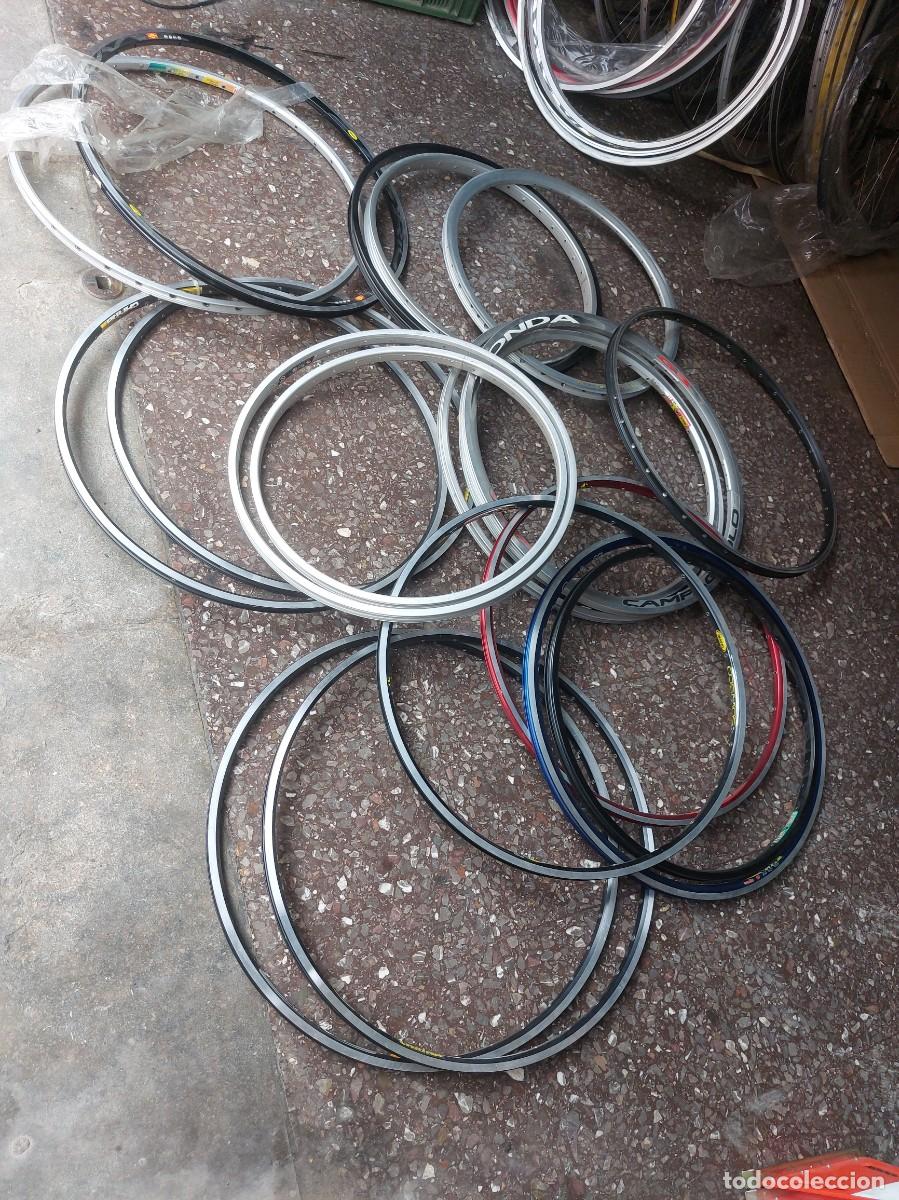 Vintage: LOTE DE RUEDAS Y AROS DE BICICLETAS - Foto 5