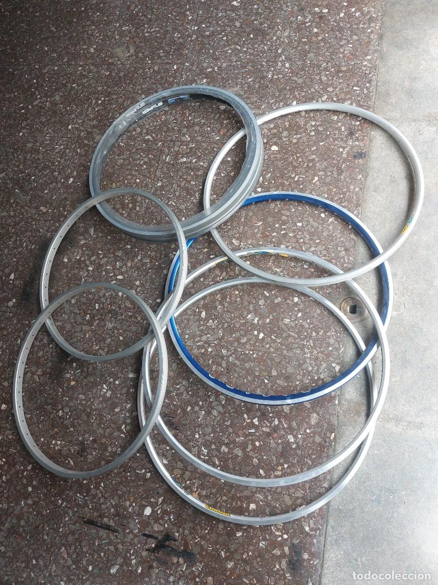 Vintage: LOTE DE RUEDAS Y AROS DE BICICLETAS - Foto 6