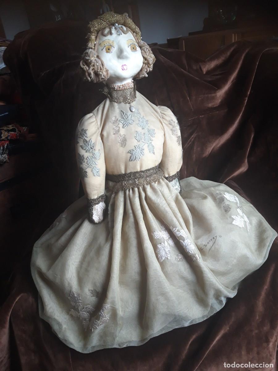 Vintage: Mu&ntilde;eca menina de C Sarrey 1981 - Foto 1