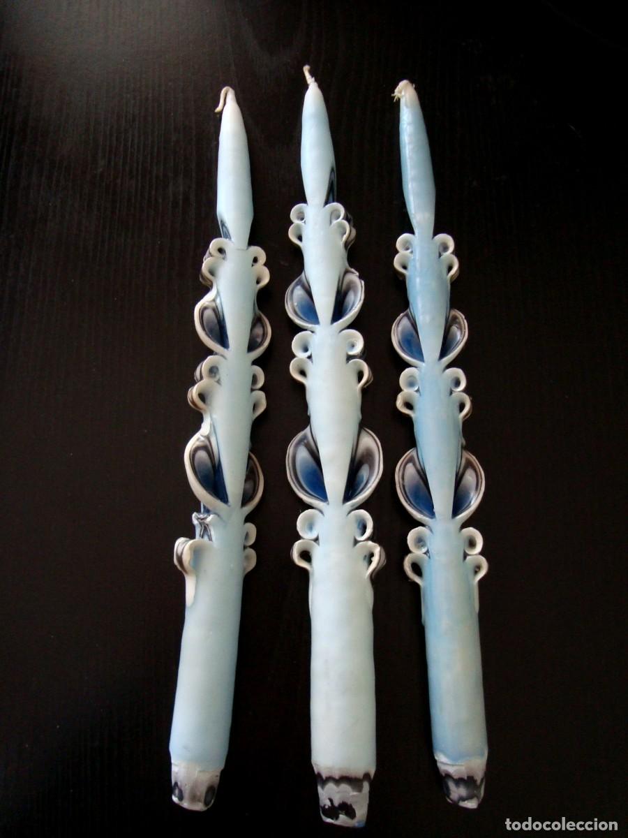 Vintage: VELAS ARTESANALES VINTAGE - Foto 1