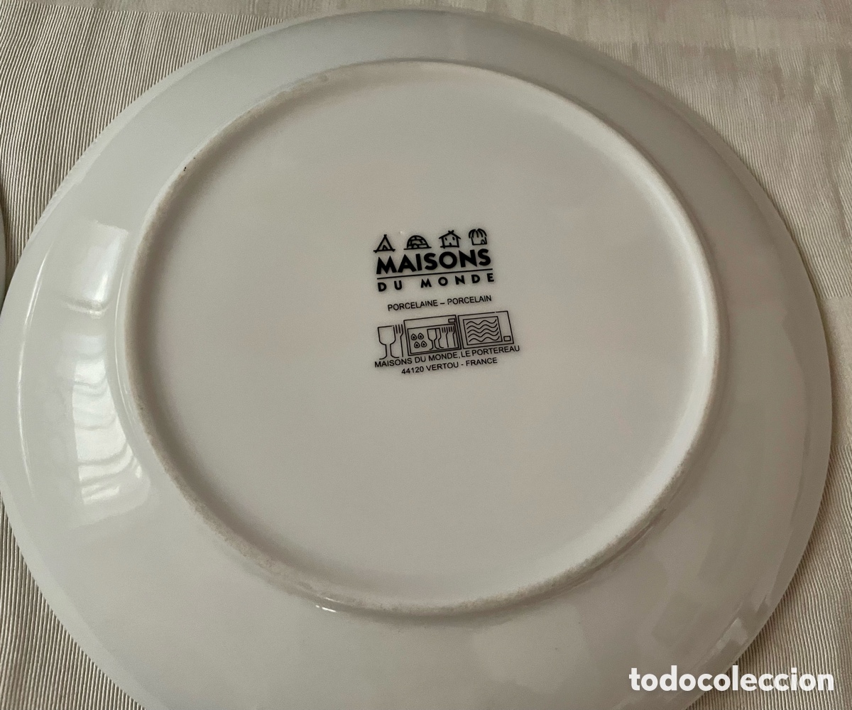 Vintage: Platos Maisons du Monde - Foto 3