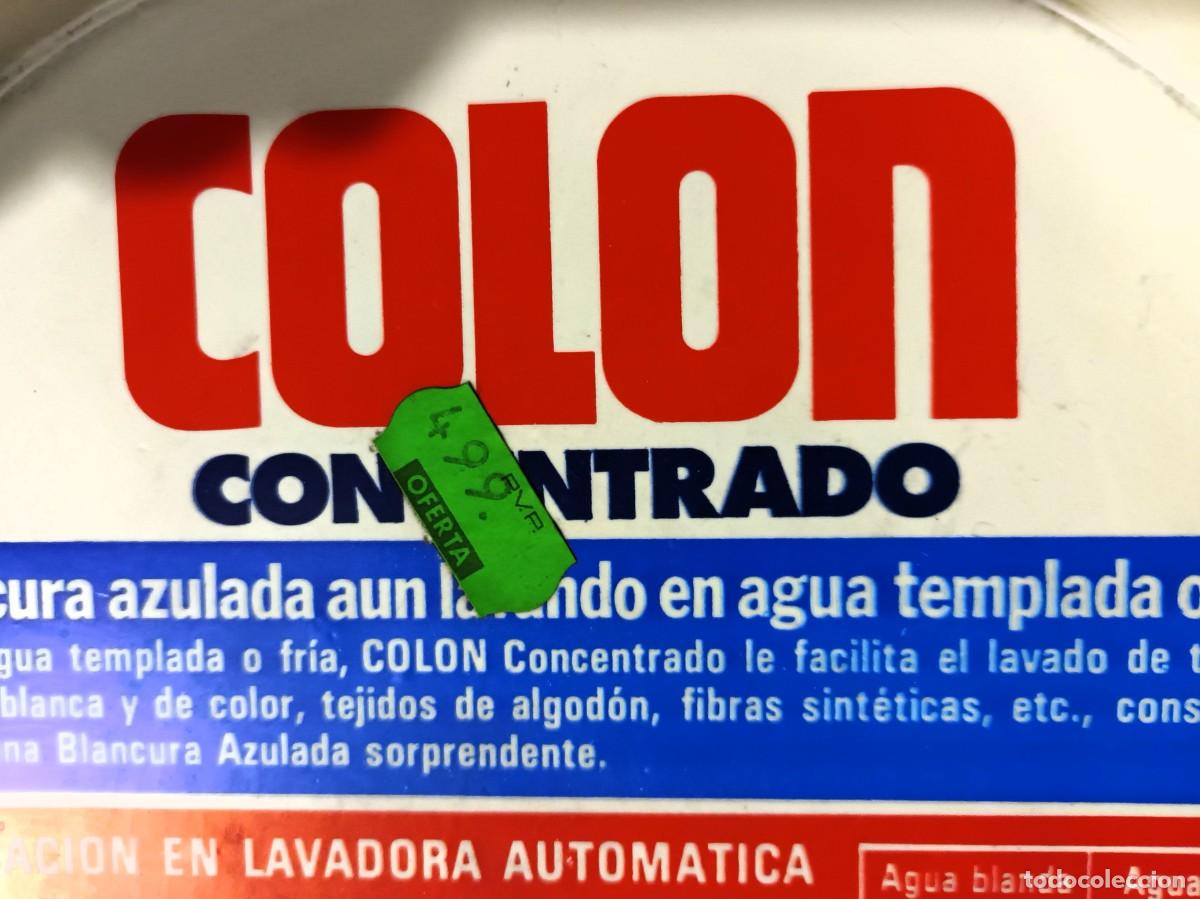 Vintage: TAMBOR DETERGENTE COL&Oacute;N 5 KG.CON TAPA Y ASA -VAC&Iacute;O- - Foto 6
