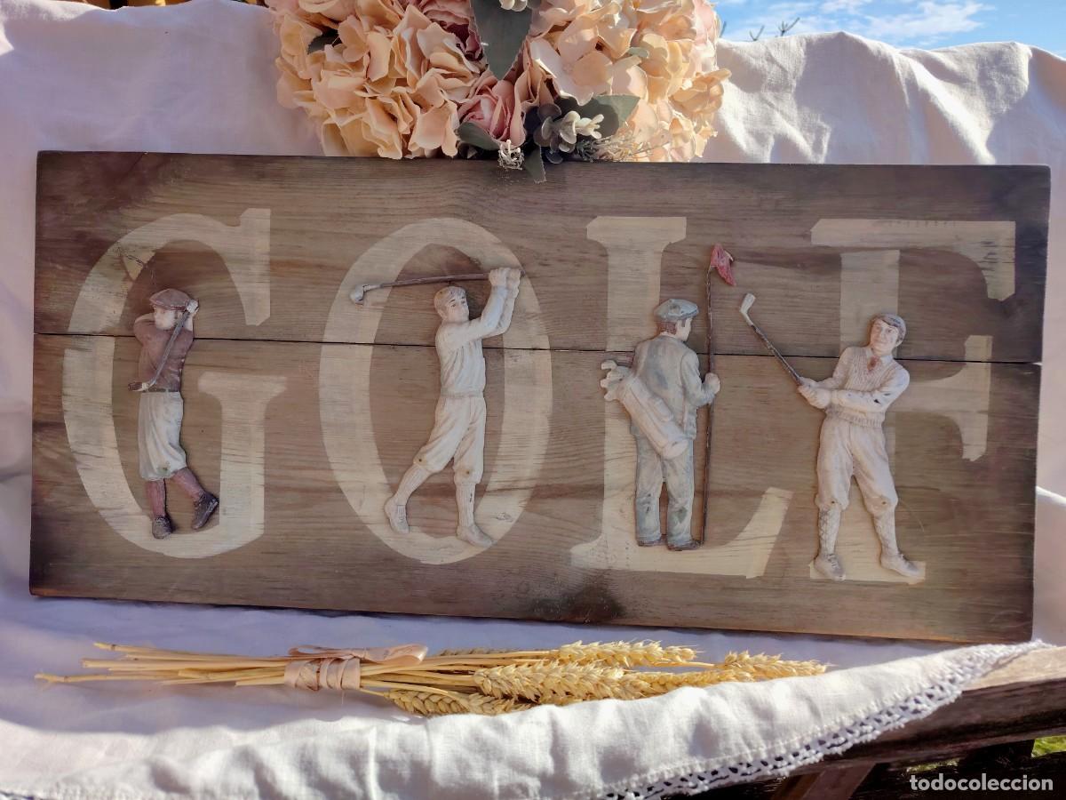 Vintage: Cuadro decorativo madera - Foto 1