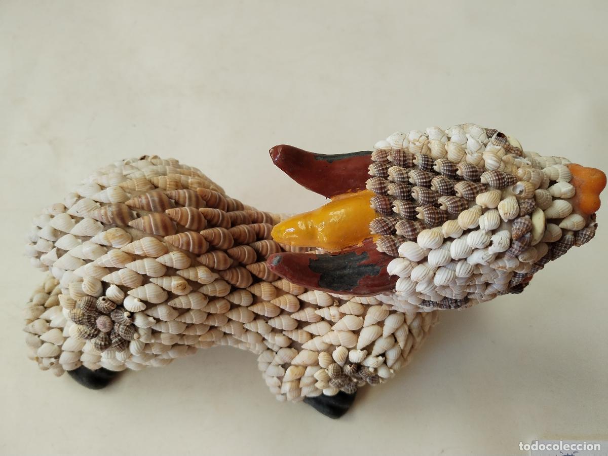 Vintage: dragon chino perro foo de caracolas de mar - Foto 2