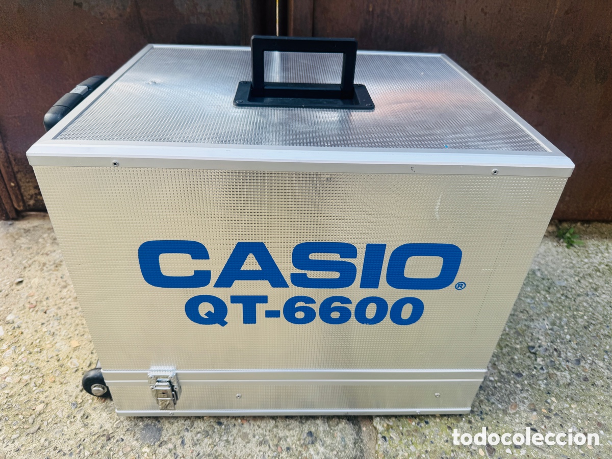 Vintage: Casio QT-6600 Flight Case Box - Foto 2