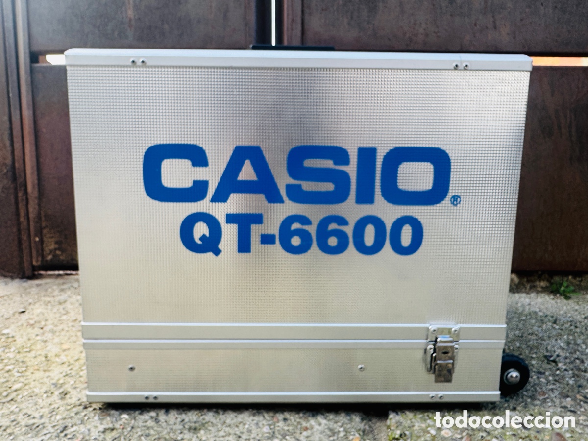 Vintage: Casio QT-6600 Flight Case Box - Foto 6