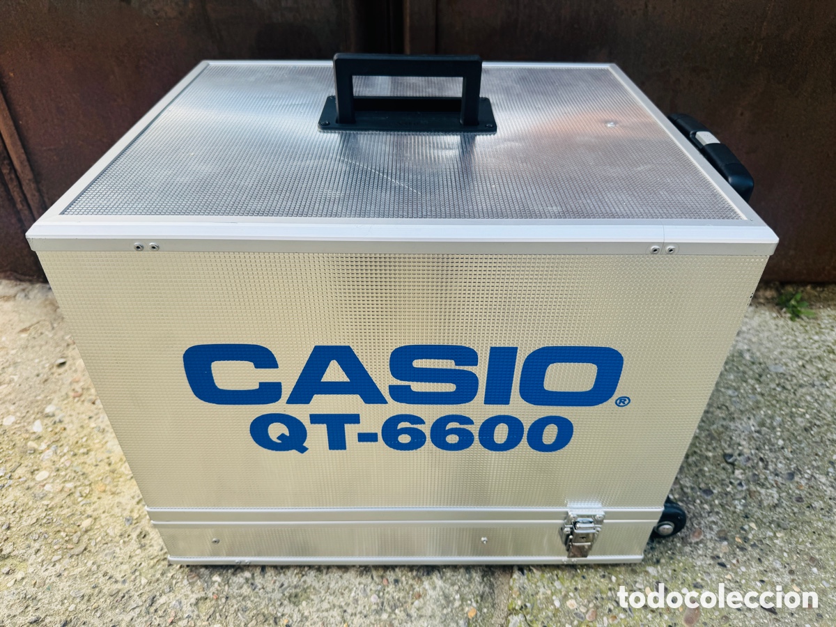 Vintage: Casio QT-6600 Flight Case Box - Foto 7