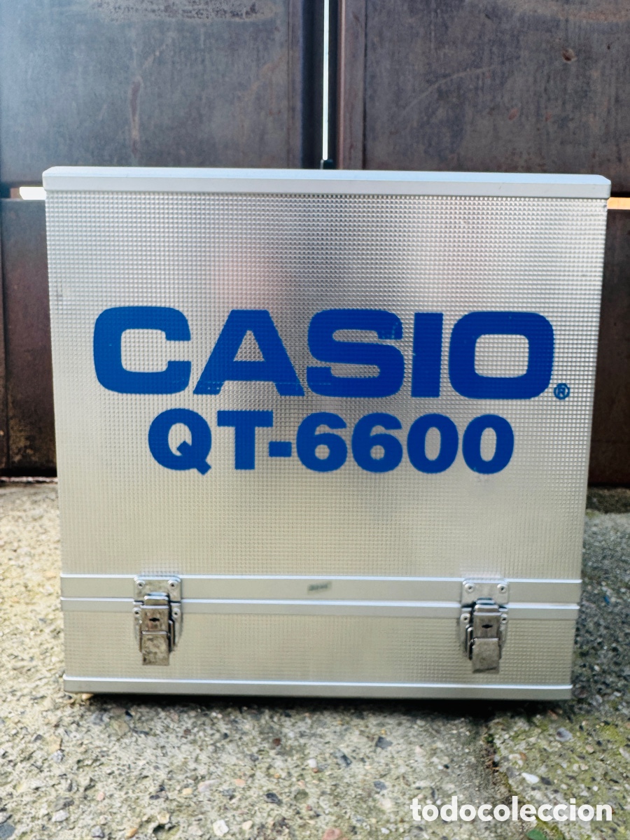 Vintage: Casio QT-6600 Flight Case Box - Foto 8