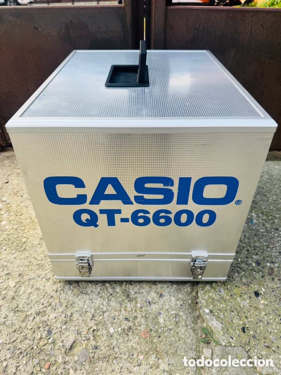 Vintage: Casio QT-6600 Flight Case Box - Foto 9